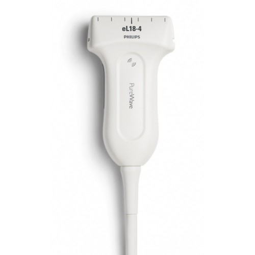 Линейный УЗИ датчик Philips eL18-4 EMT PureWave